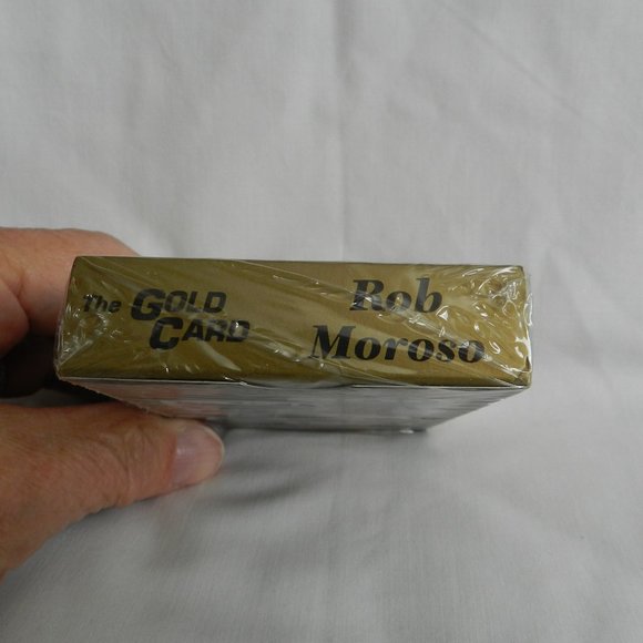 The Gold Card Rob Moroso Rising Star Nascar Factory Sealed B - Picture 3 of 4